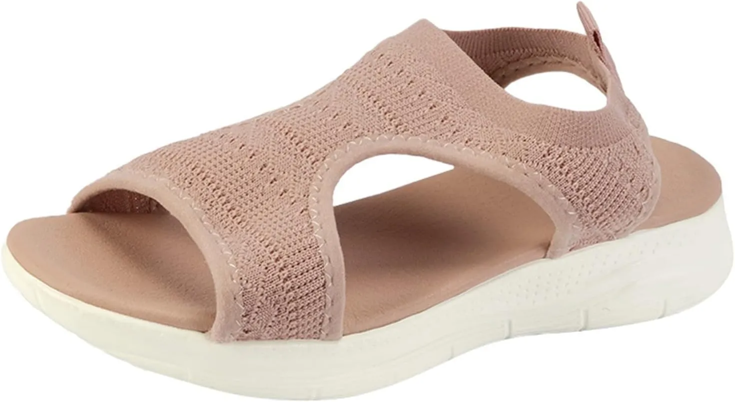Orthopedic Sandals for Women Comfort Walking Tennis Shoes Fasciitis Sport Athletic Sneakers Soft Mat Diabetic Sandals