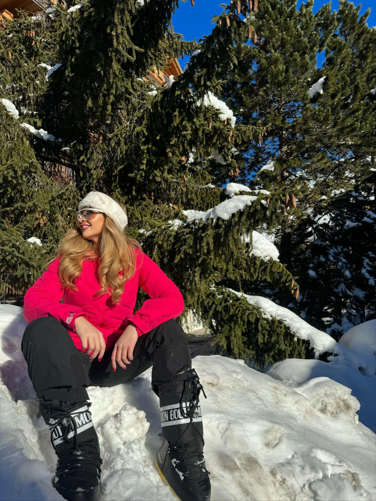 Pre Loved Head Sabrina Womens Ski Jacket- Pink -XXL (UK 18) (45)