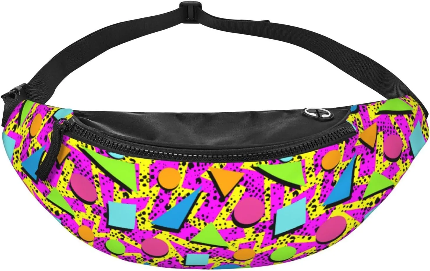 Retro 80s 90s Fanny Pack Waist Bag Adjustable Belt Bag For Men Women Traveling Hiking Cycling Running