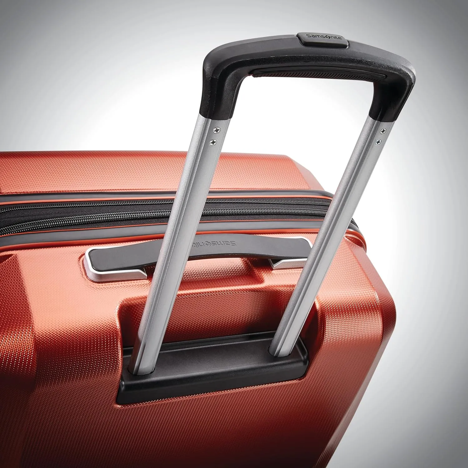 Samsonite Winfield 3 DLX Hardside Expandable Luggage with Spinners, Burnt Orange, 2-Piece Set (20/25)