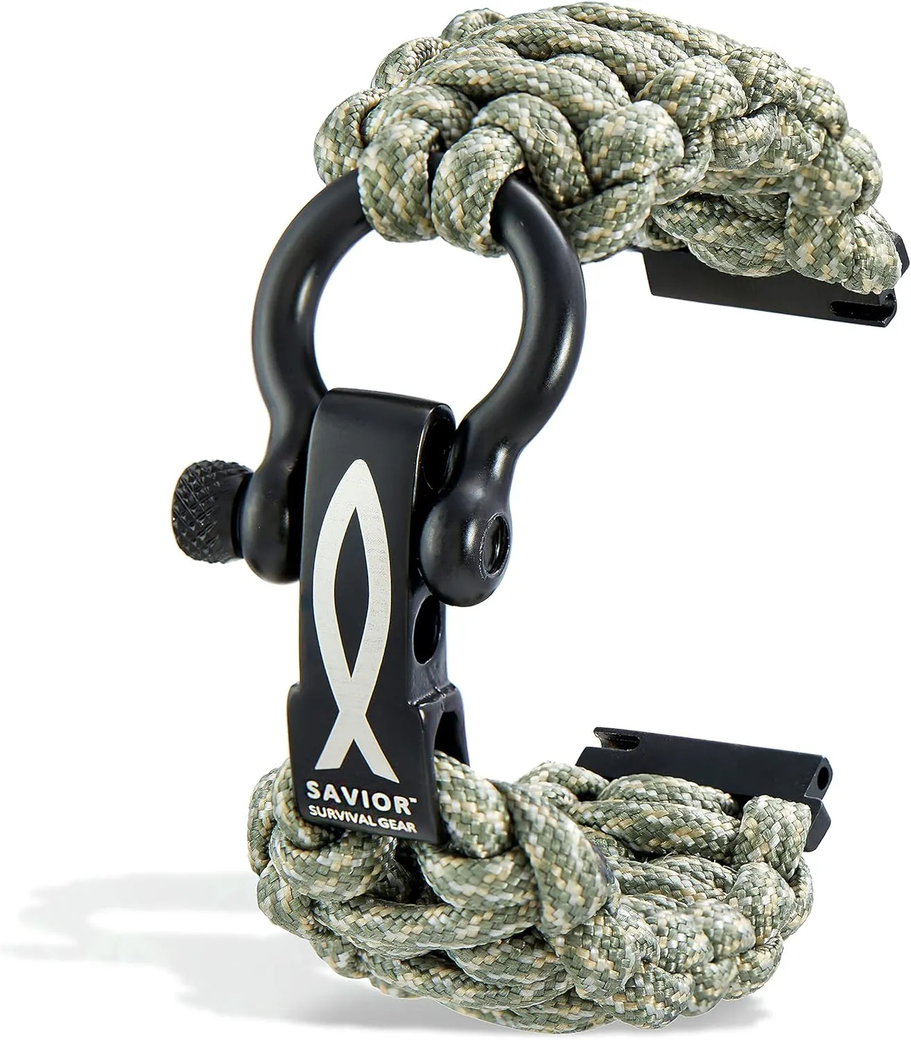 Savior Survival Gear Paracord 20mm/22mm Watch Band with Quick Release - Men & Women - Strap Compatible with Various Smart Watches, including Galaxy (some), S3 Classic, and Fenix 5