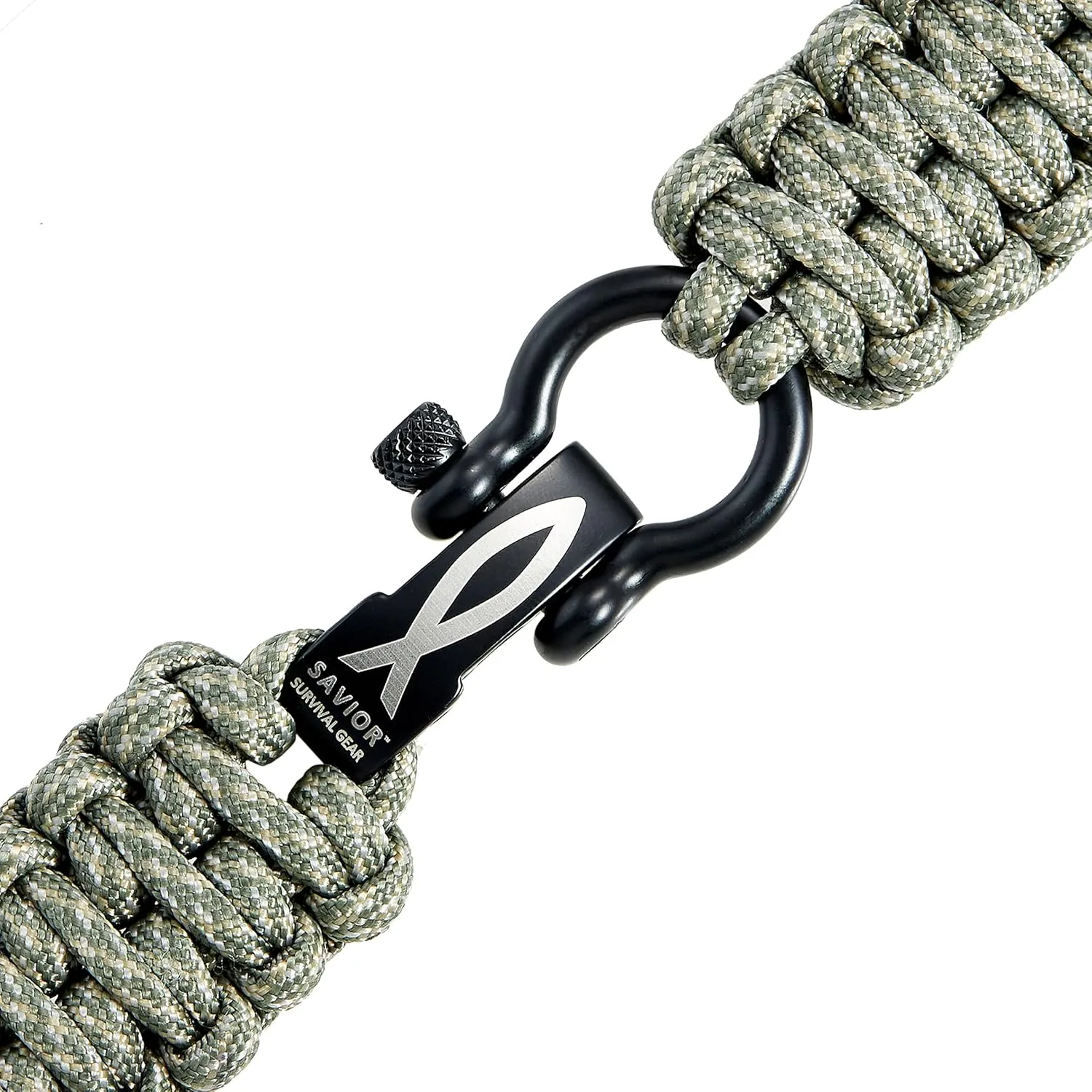 Savior Survival Gear Paracord 20mm/22mm Watch Band with Quick Release - Men & Women - Strap Compatible with Various Smart Watches, including Galaxy (some), S3 Classic, and Fenix 5