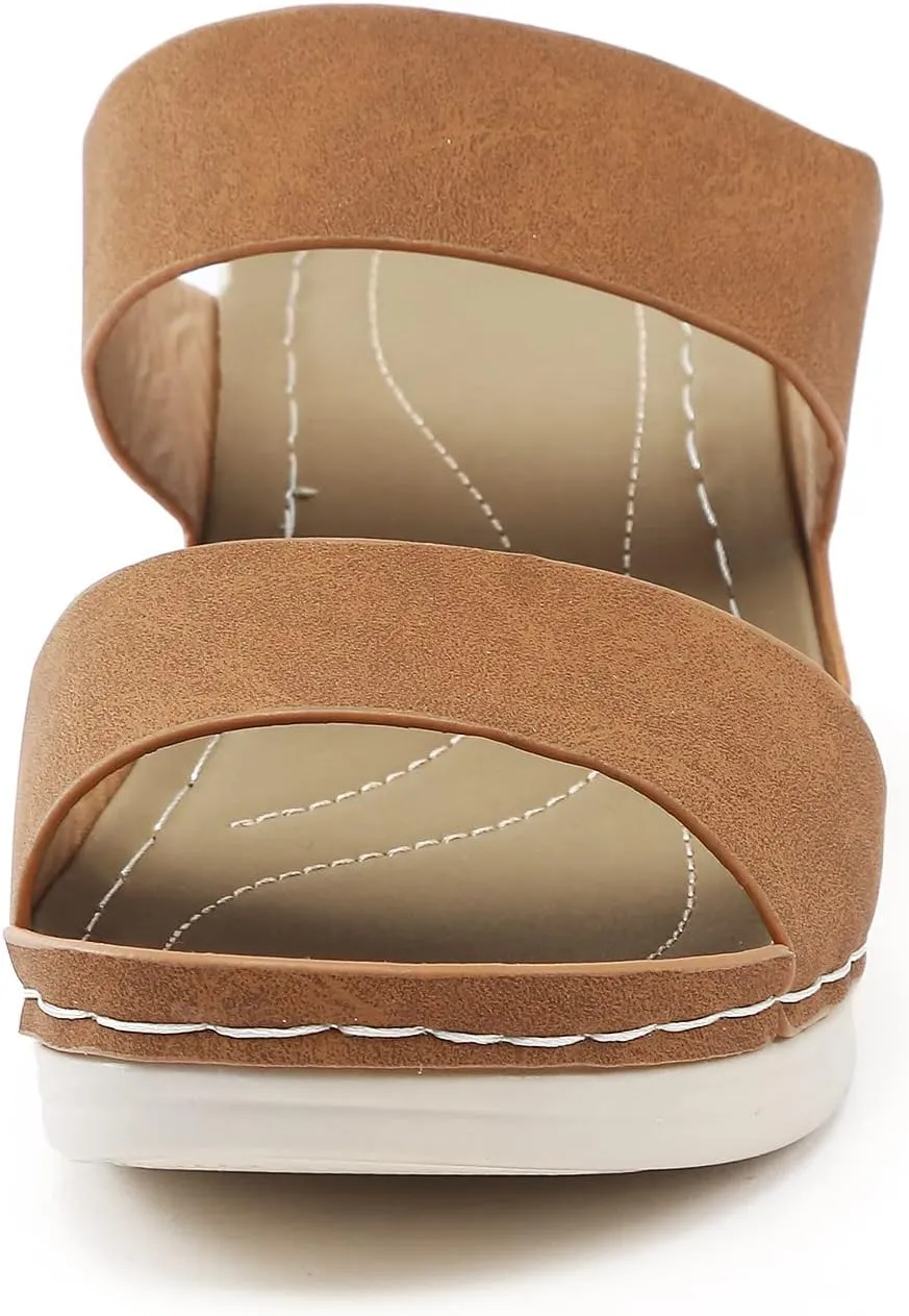 SBGMoSJ Diabetic Shoes for Women Wide Width Dress Orthopedic Working Shoes Woman Heeled Comfort Sandals Plantar Fasciitis Sandals Black Chunky Heels Open Toe Heels