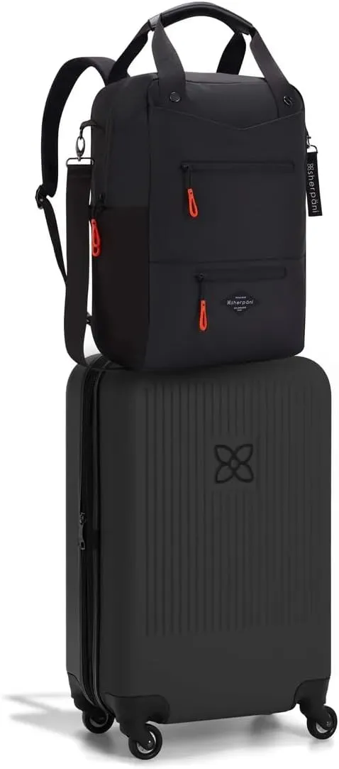 Sherpani Carry-On Bundle, Meridian 22 Inch Hardside Luggage & Camden Convertible Backpack
