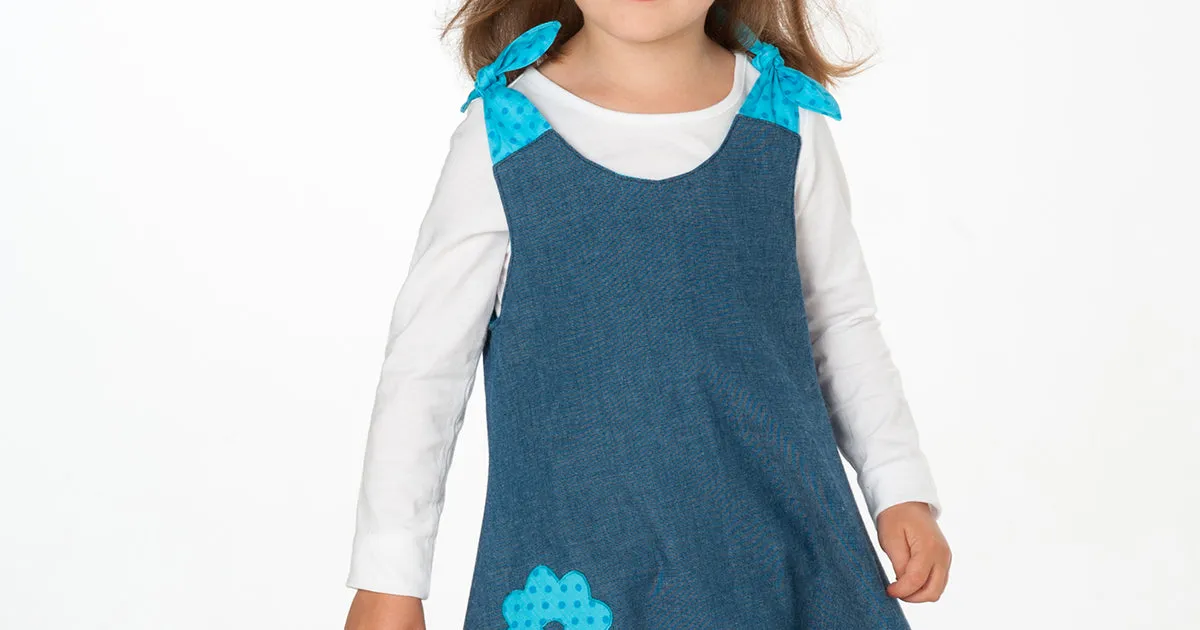 SIENA Baby girls dress sewing pattern Paper pattern
