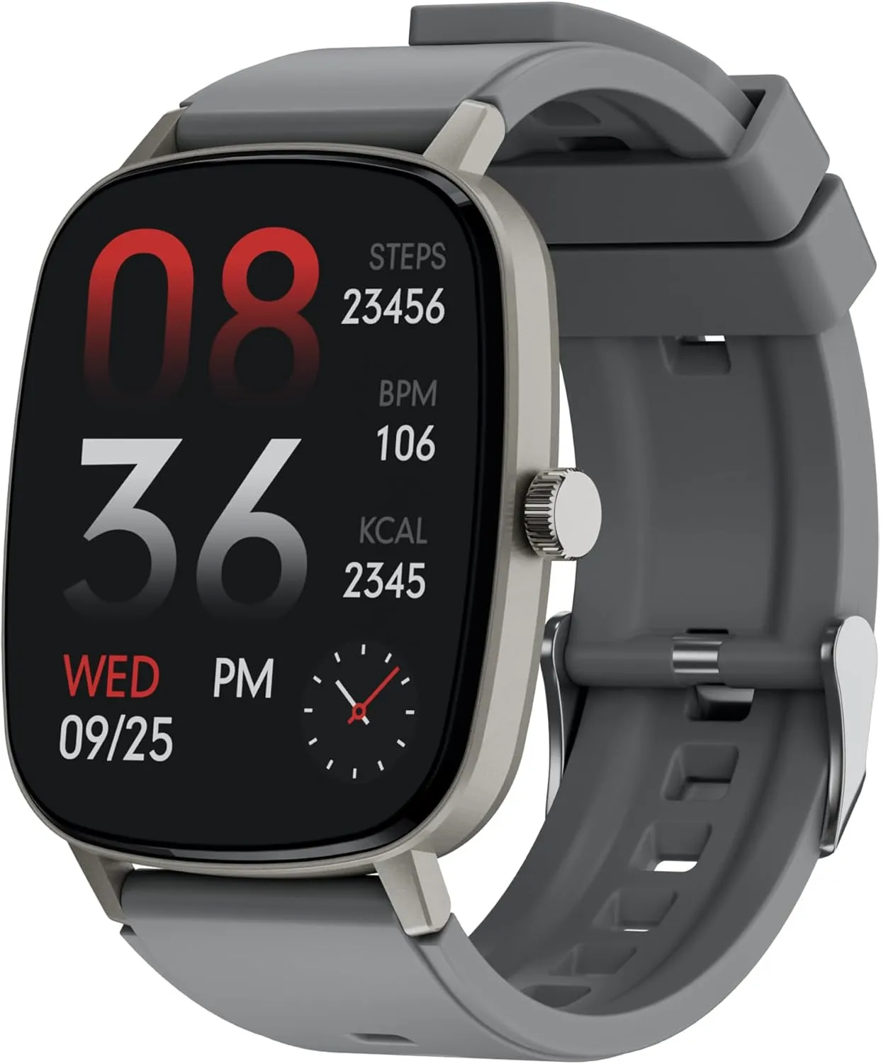 Smart Watch for Men Smart Watches with Heart Rate Monitor Sleep Tracking Bluetooth Calling Message Notifications Fitness Tracker Calorie Step Counter Alarm Sedentary Reminder Waterproof Fitness Watch