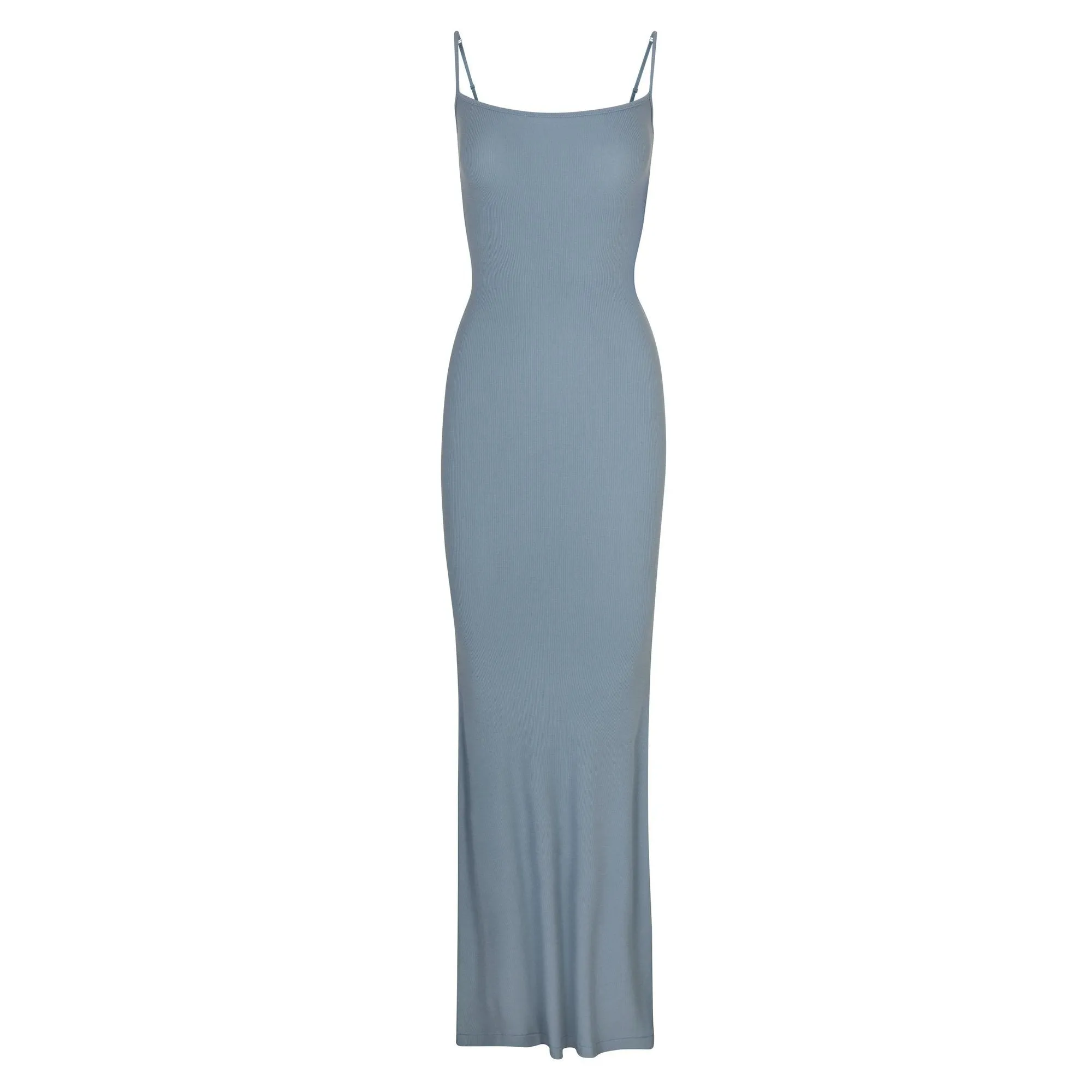 SOFT LOUNGE LONG SLIP DRESS | ARCTIC
