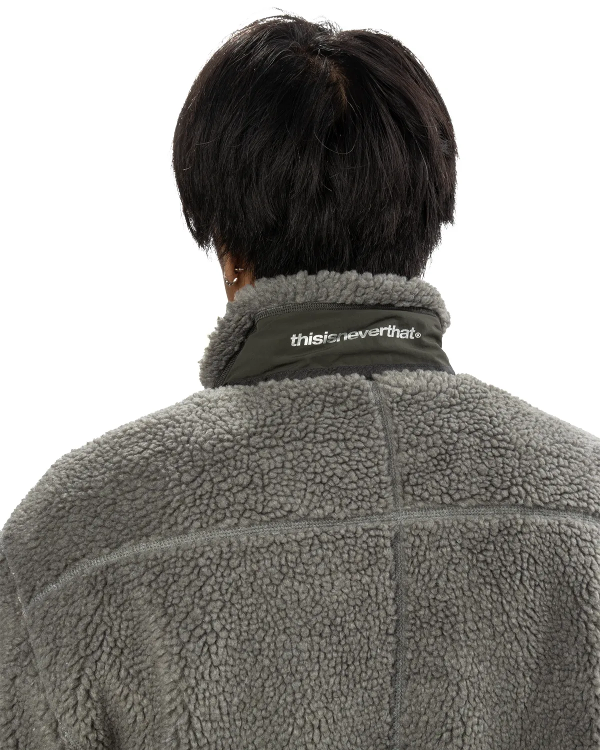 SP Sherpa Fleece Jacket Charcoal