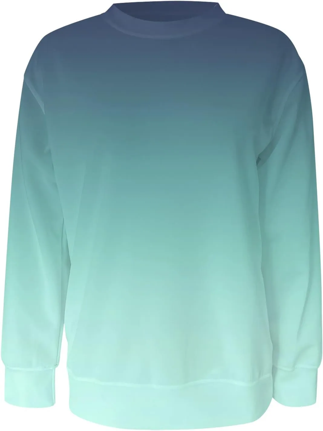 Striped Shirt for Women Long Sleeve Crewneck Sweatshirt Trendy Casual Color Block Pullover 2024 Fall Fashion Clothes