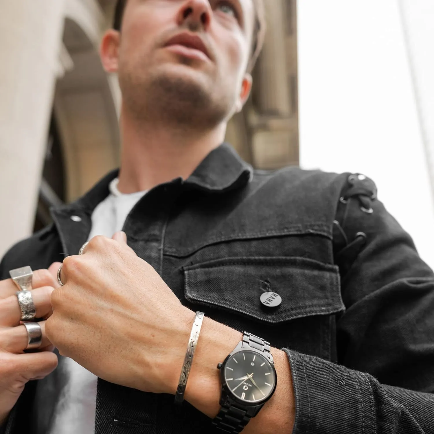 Uncle Jack Luxury Watches for Men and Women | Stainless Steel, Genuine Anti-Scratch Sapphire Glass, Water Resistant | Minimalist Watch Design | Aspire Collection