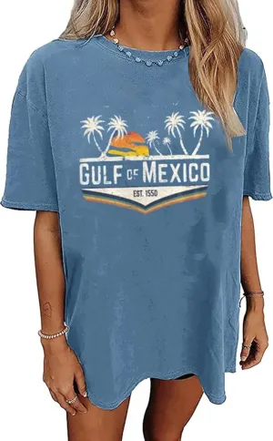 Wildflowers Shirt for Women Oversized Floral T Shirts Inspirational Graphic Tees Flower Plant Shirts Tops