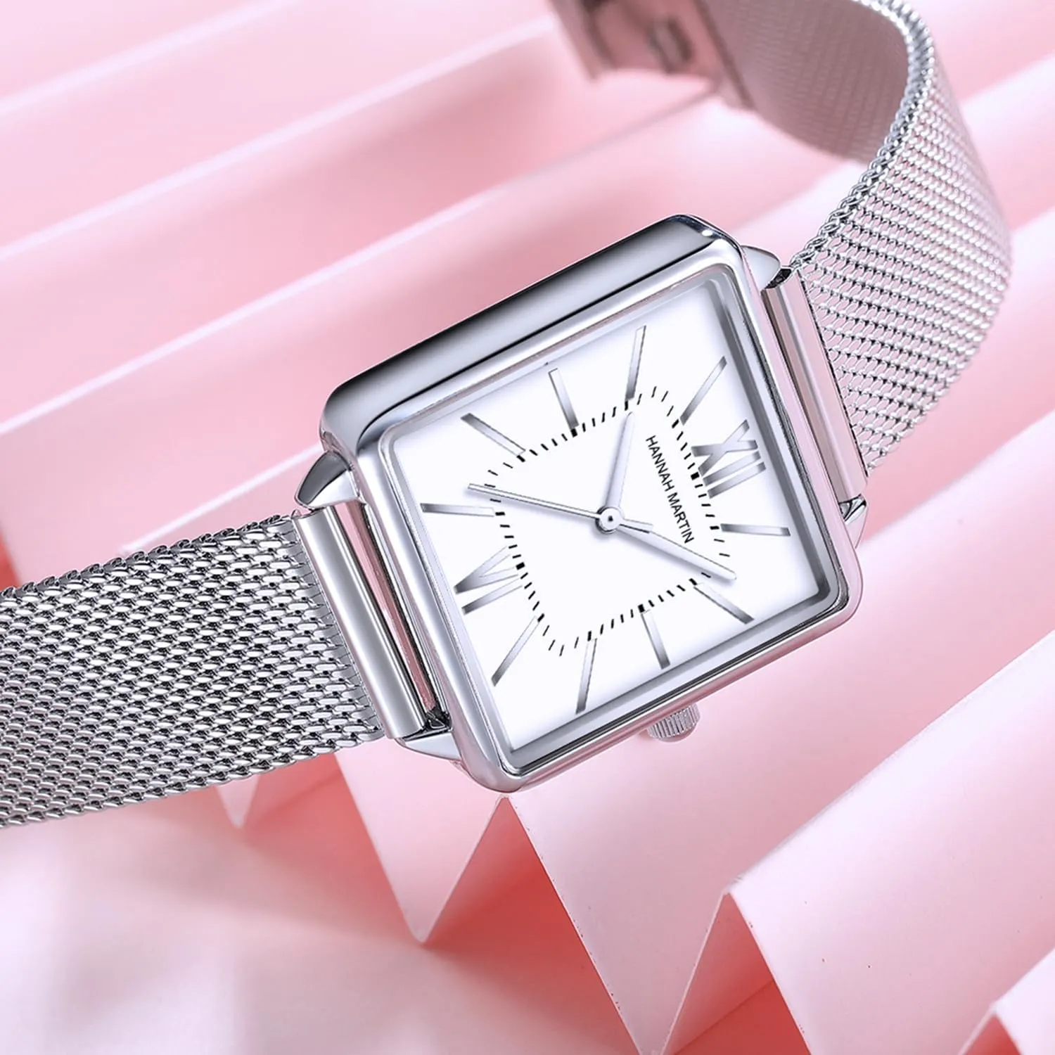 Women Watches Square Face Fashion Vintage Bracelet Party Wrist Watch for Ladies