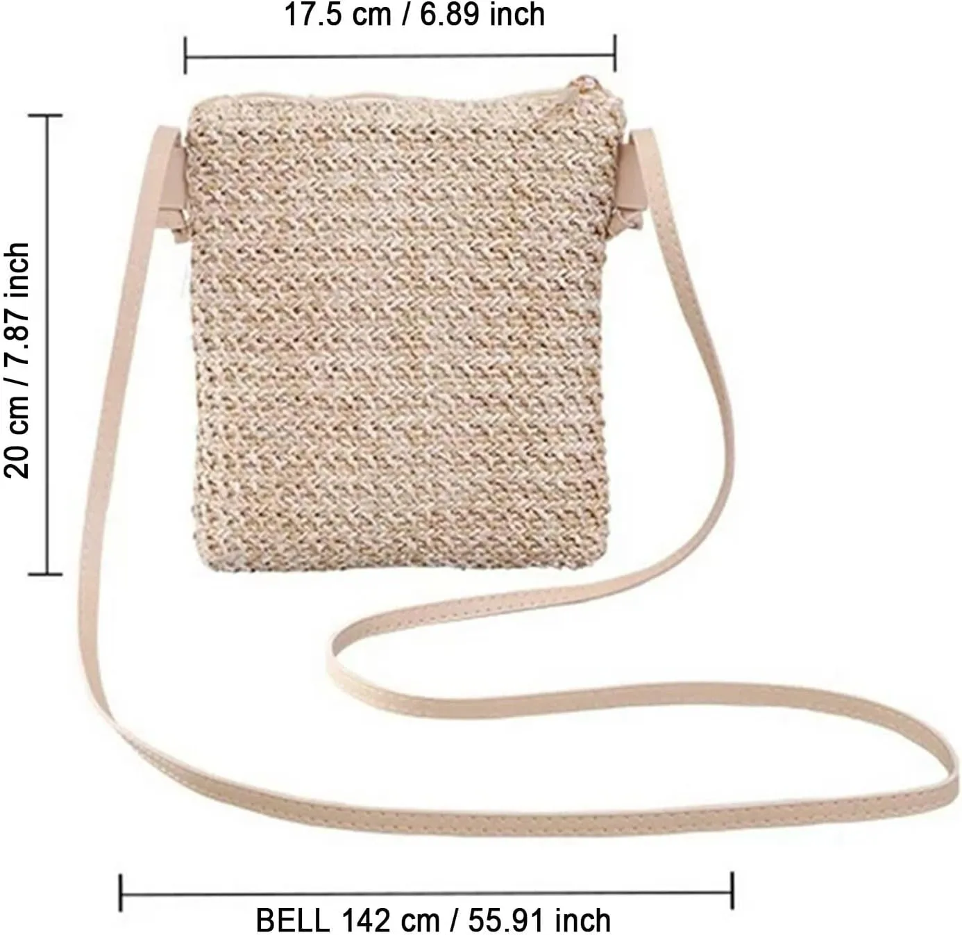 Women's Canvas Tote Bags with Zipper Beach Tote Shoulder Bags for Summer Vacation Retro Clutch Underarm Purse(C)