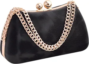 Women's Evening Bag PU Leather Clutch Purse Shoulder Crossbody Bags for Wedding Party Bridal Prom