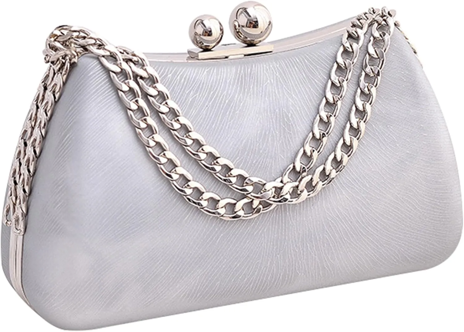 Women's Evening Bag PU Leather Clutch Purse Shoulder Crossbody Bags for Wedding Party Bridal Prom