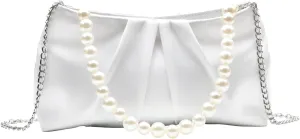 Womens Evening Clutch Pearl, Bride Evening Clutch Purses for Women, Formal Clutch Purses for Women Evening Prom