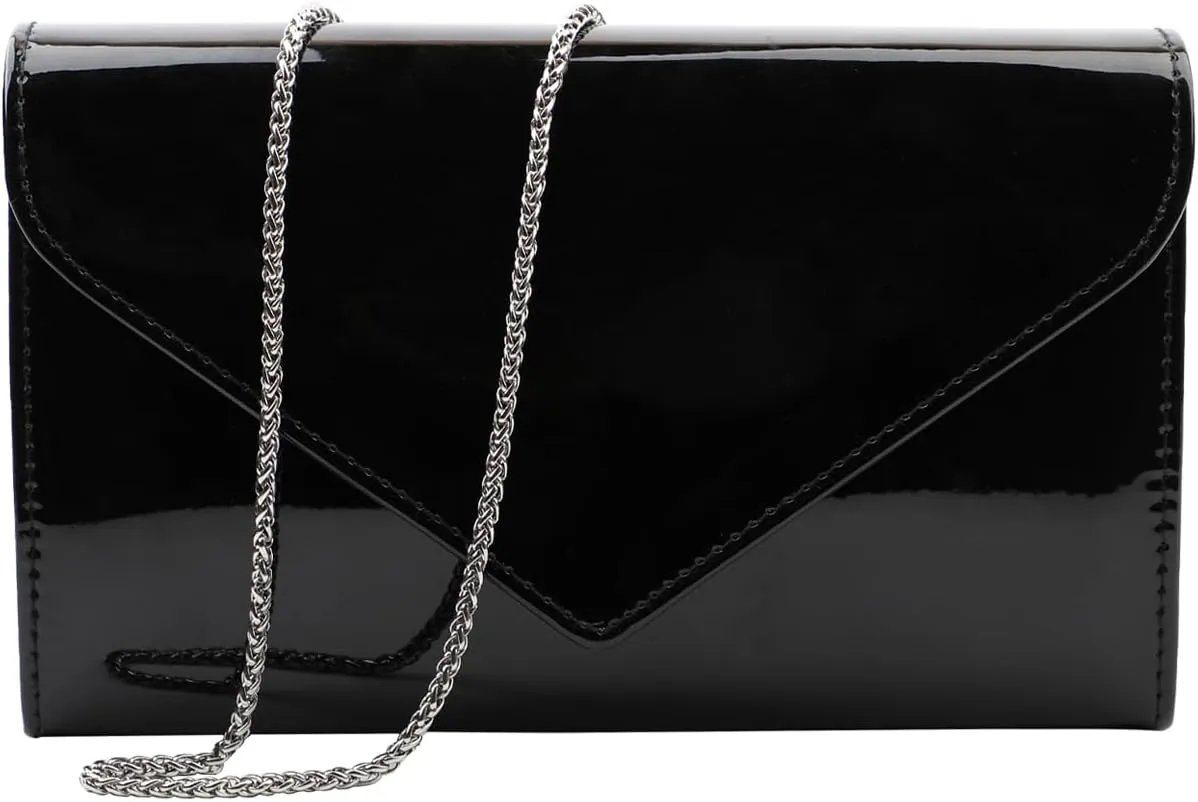 Womens Evening Handbags Patent, Cocktail Purses for Women Evening Party, Elegant Evening Clutch Purses for Women