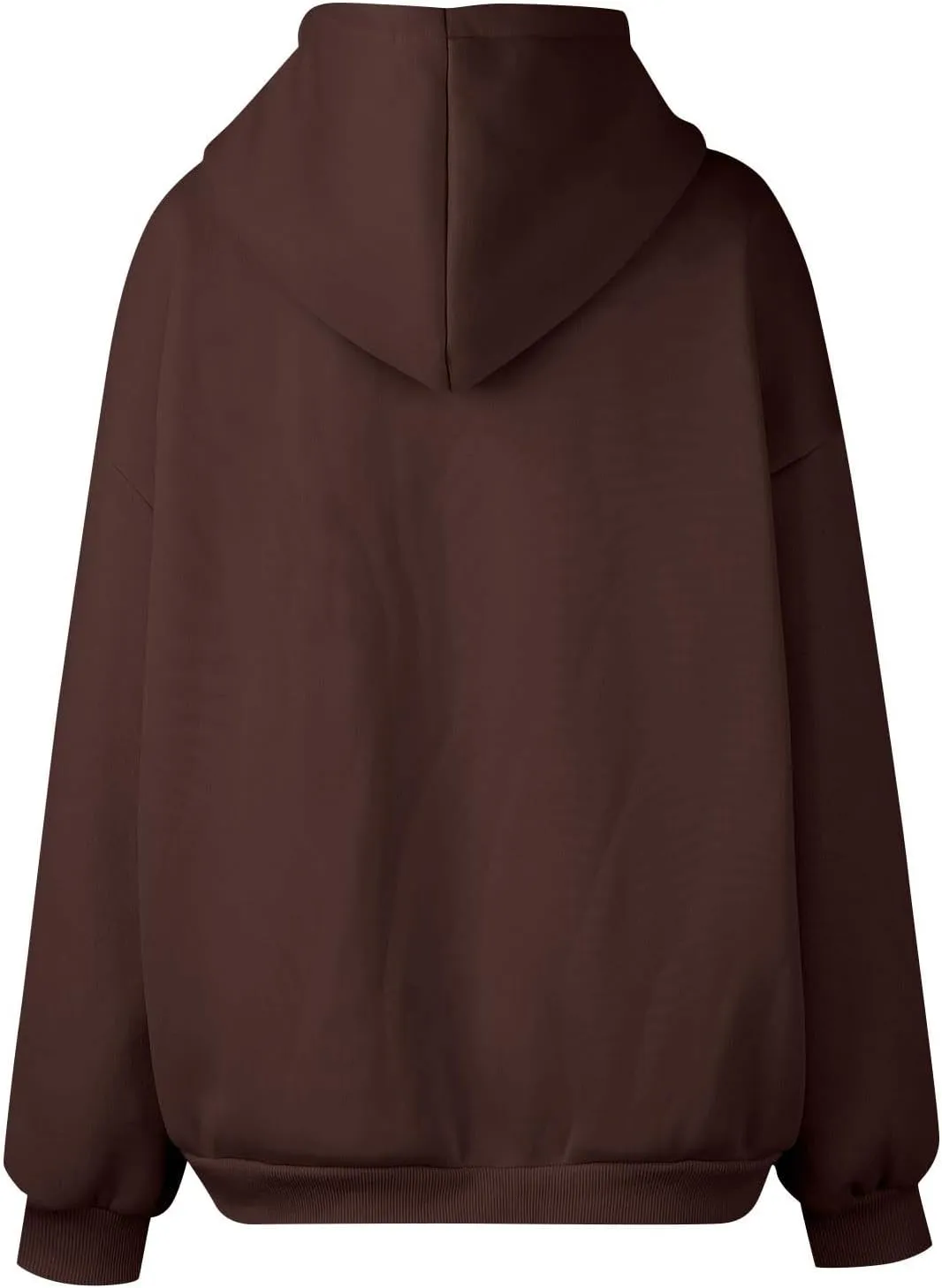 Women's Full Zip Up Hoodie Long Sleeve Hooded Sweatshirts Pockets Jacket Casual Coat Fall Outfits 2024 Trendy