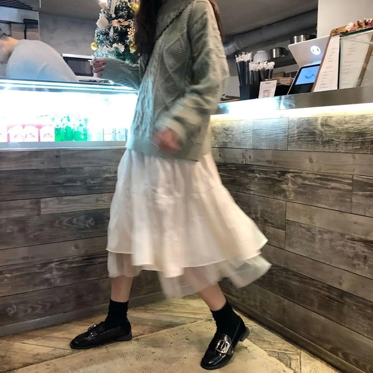 Women's Layered Tiered Skirt Summer Casual Elegant High Waisted Loose Flowy Long Skirts with Pockets 2025 Y2K