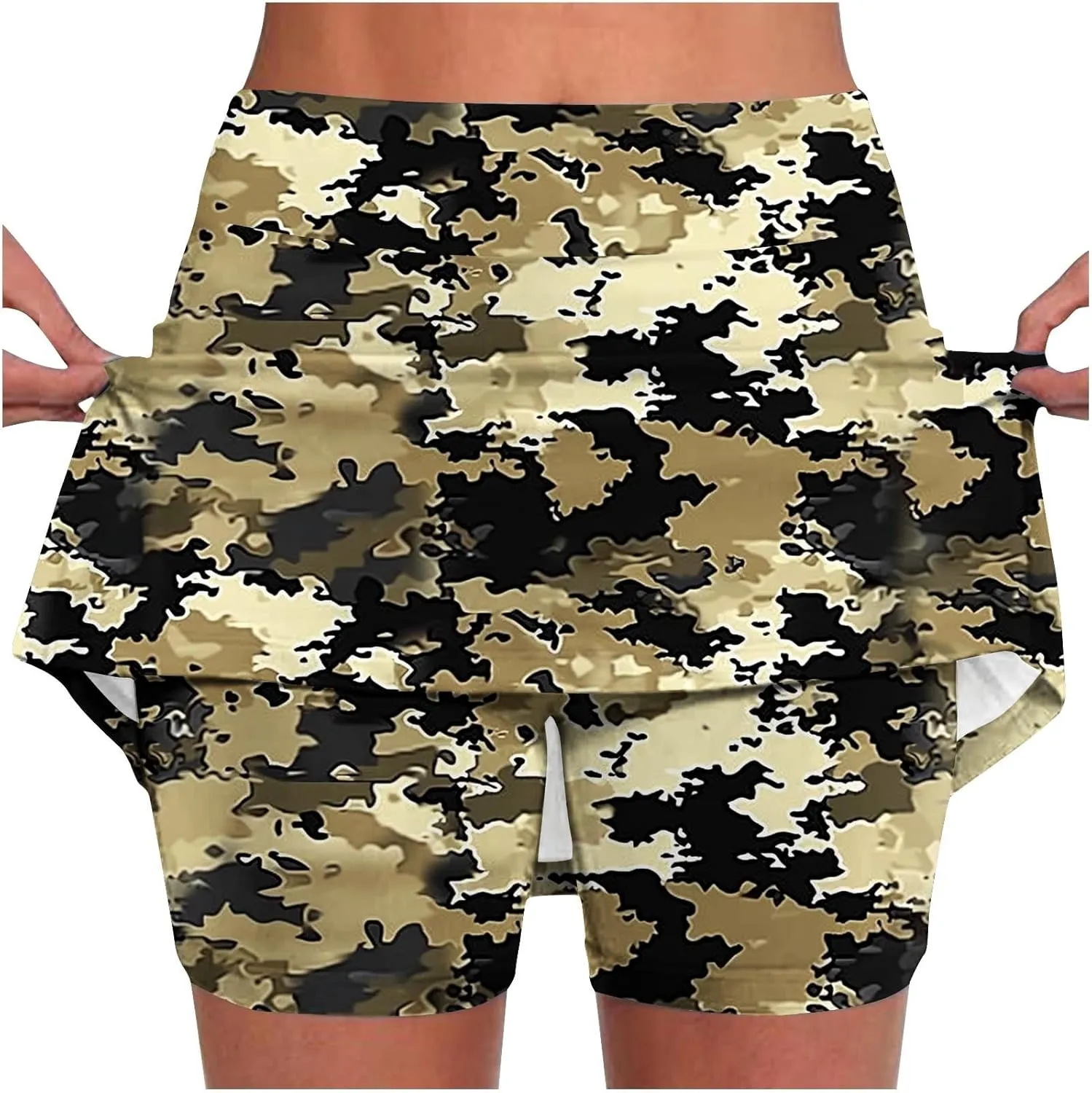 Womens Shorts Skirt Pants Shorts for Women Track Athletic High Cut Thermal Straight Leg Plain Fall Winter 2025