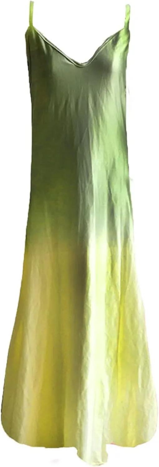 Womens Sleeveless Slip Dresses Loose Fit Dresses for Women V Neck Beach Hawaiian Maxi Long Summer Fall Dresses 2025