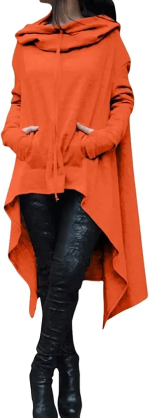 Womens Slub Knit Full-Zip Hoodie Women Loose Hoodie Long Hooded Tops Ladies Sweatshirt Sweaters Casual Fashion