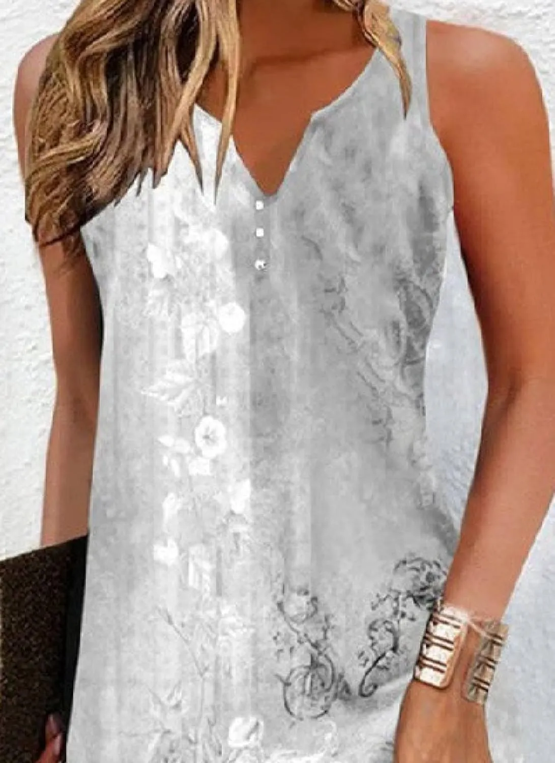 Women's Spring Summer Casual Dress V Neck Floral Print Sleeveless Mini Beach Vacation Party Sun Dresses