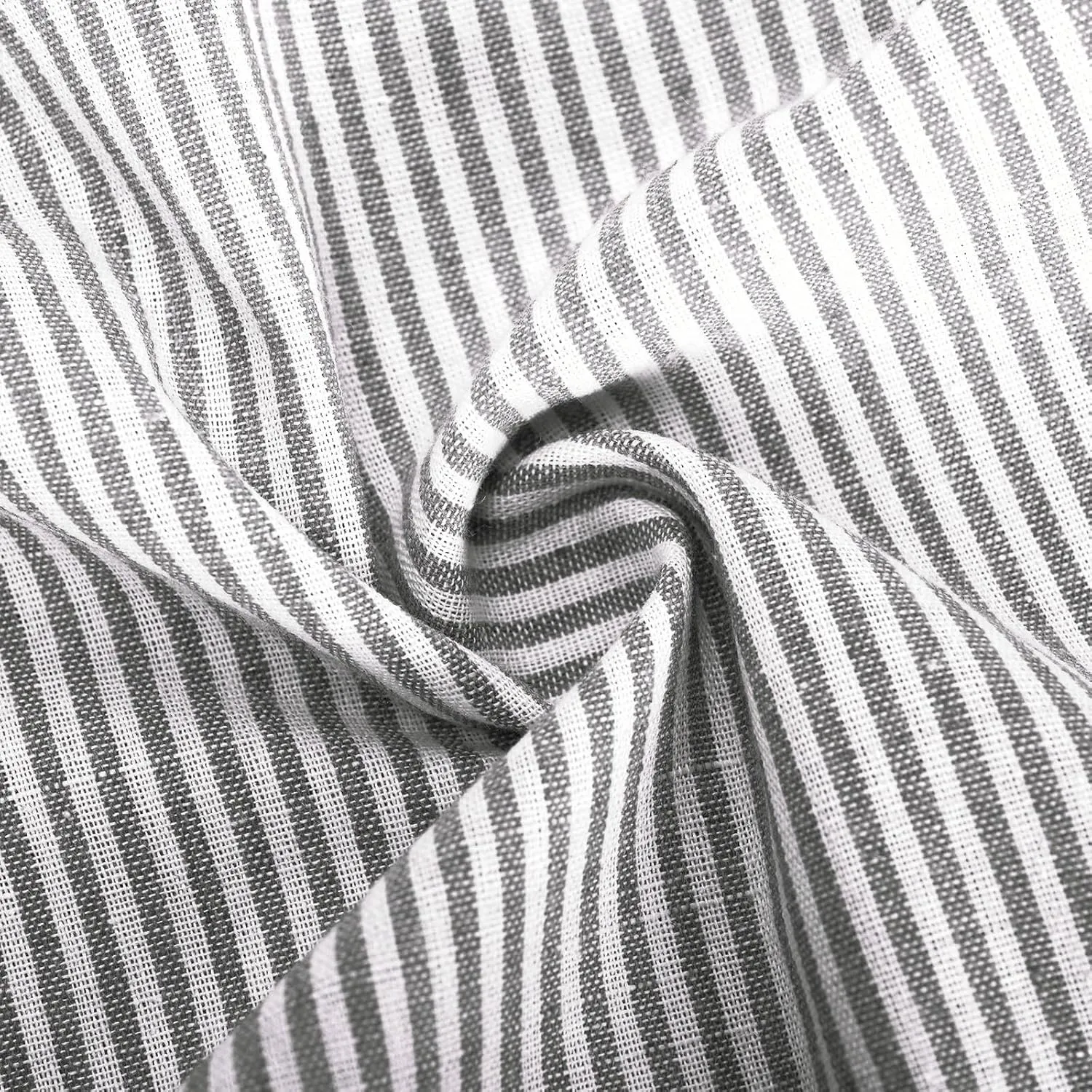 Women's Striped Wide Leg Pants Dressy High Waist Trousers Business Casual Loose Flowy Tie Knot Palazzo Slacks Clothes
