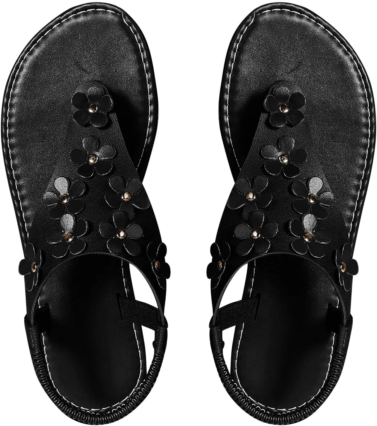 Women's Summer Beach Flip Flops Sandals Sandals for Women Wide Width Walking Shoes Flat Casual Thong Sandals