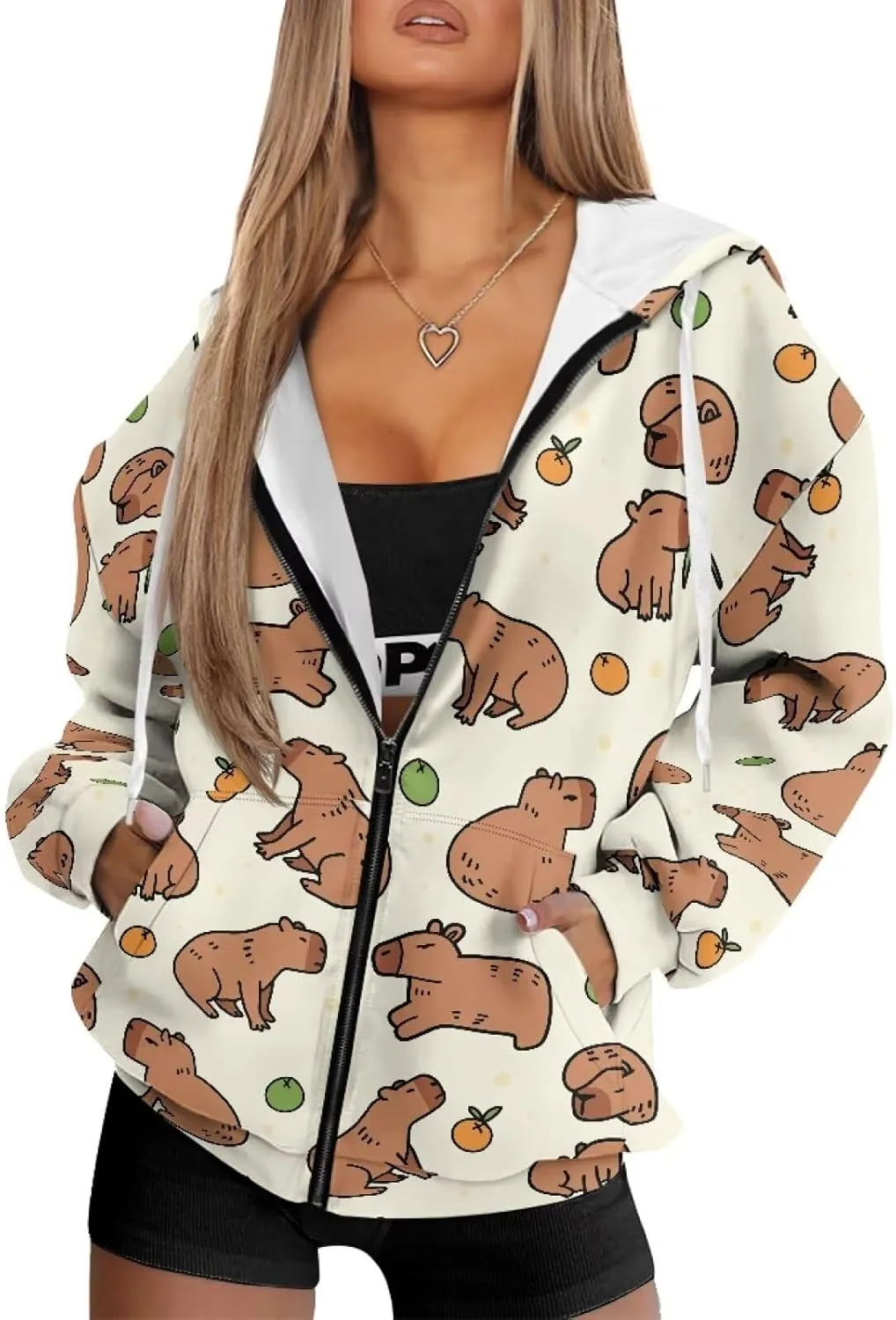Womens Zip Up Hoodies with Pockets Soft Trendy Sweatshirt Casual Long Sleeve Jackets Fall Fashion Outfits