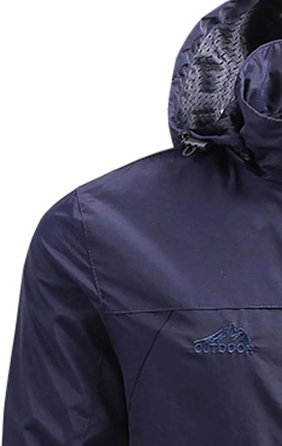XUNRYAN Men's Tactical Jackets Softshell Lightweight Coats with Pockets Water Resistant Windbreaker Outdoor Hiking Outerwear