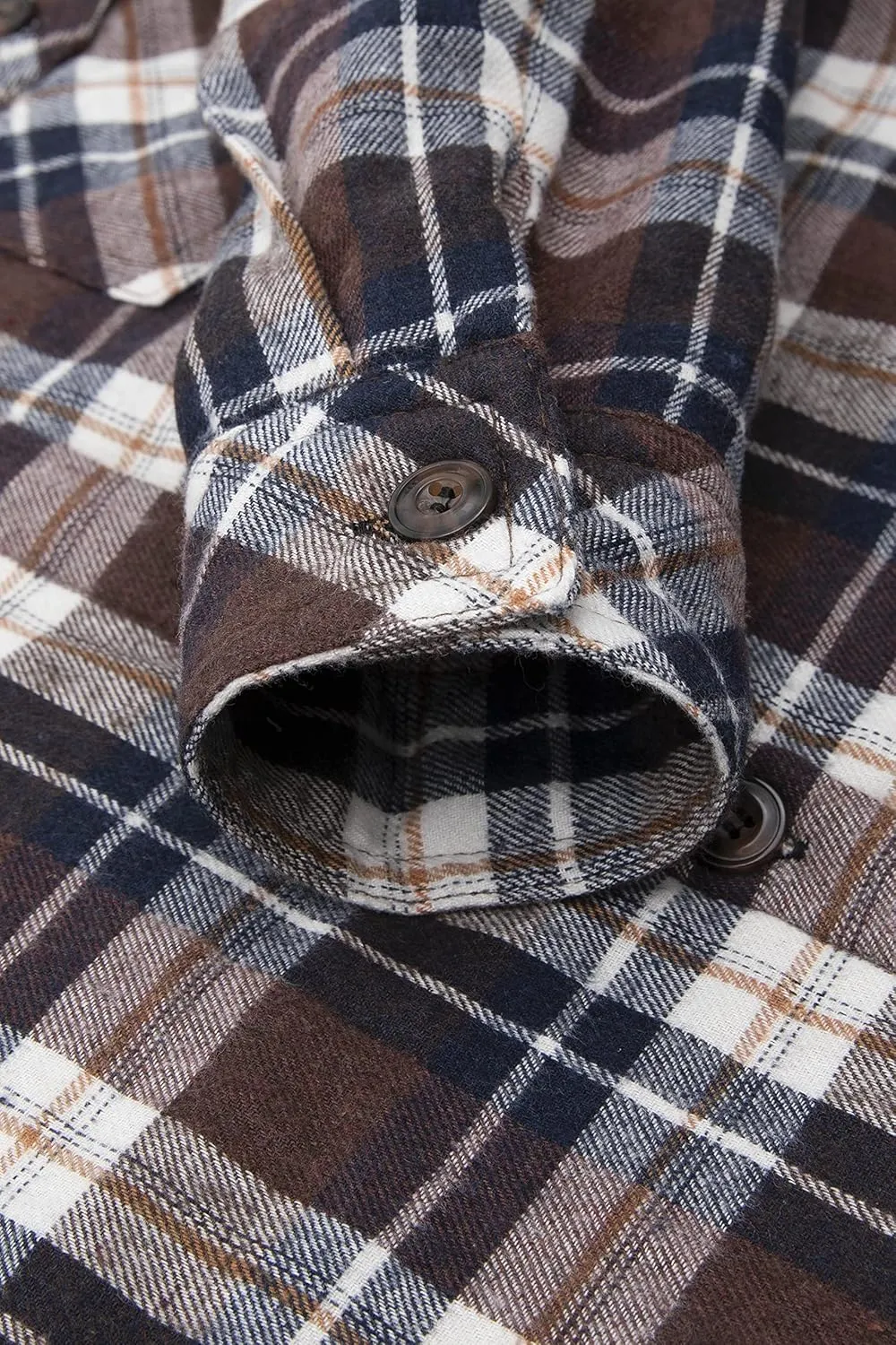 ZENTHACE Womens Sherpa Fleece Lined Flannel Jacket Button Down Plaid Flannel Shirt Jacket(All Sherpa Lining)
