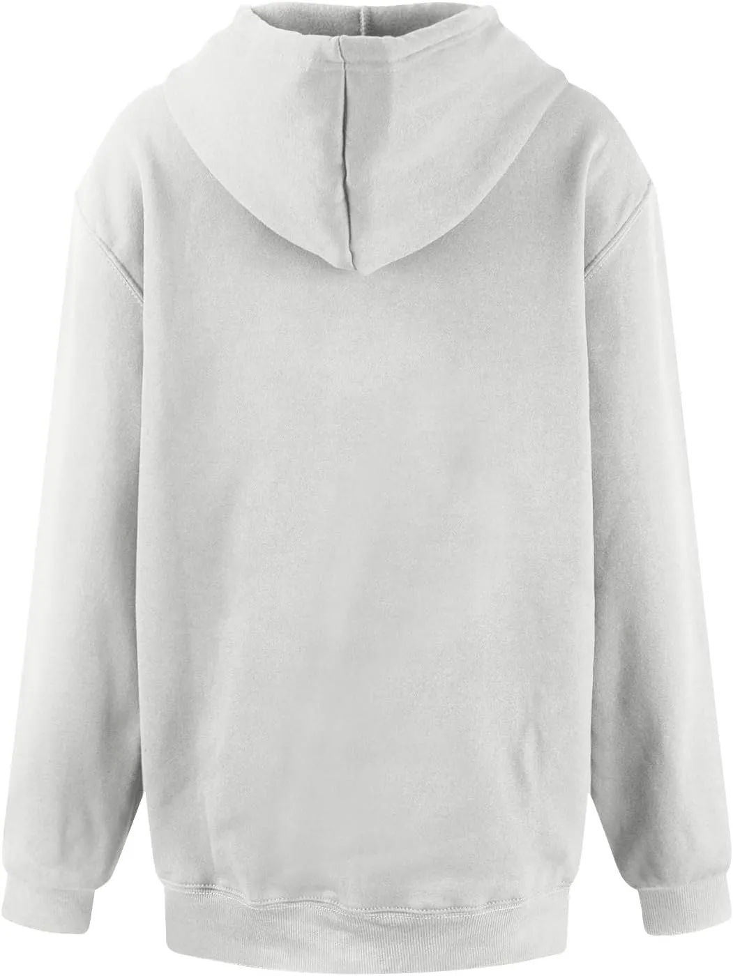 Zip Up Hoodie for Women 2024 Fall Oversized Sweatshirt Cute Long Sleeve Jacket Crewneck Hooded Outerwear with Pocket